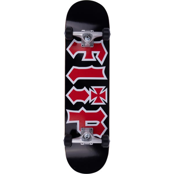 Flip HKD Complete Skateboard - Black 7.87&quot;