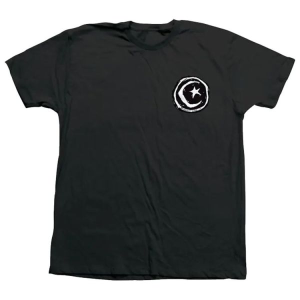 Foundation Star and Moon T Shirt - Black