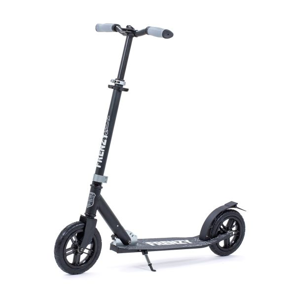 Frenzy 205mm Pneumatic Plus Complete Scooter - Black