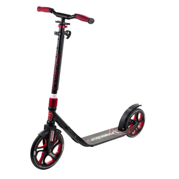Frenzy 250mm Recreational Complete Scooter - Red