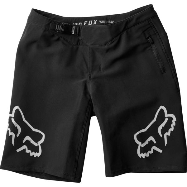 Fox Defend Youth Shorts - Black