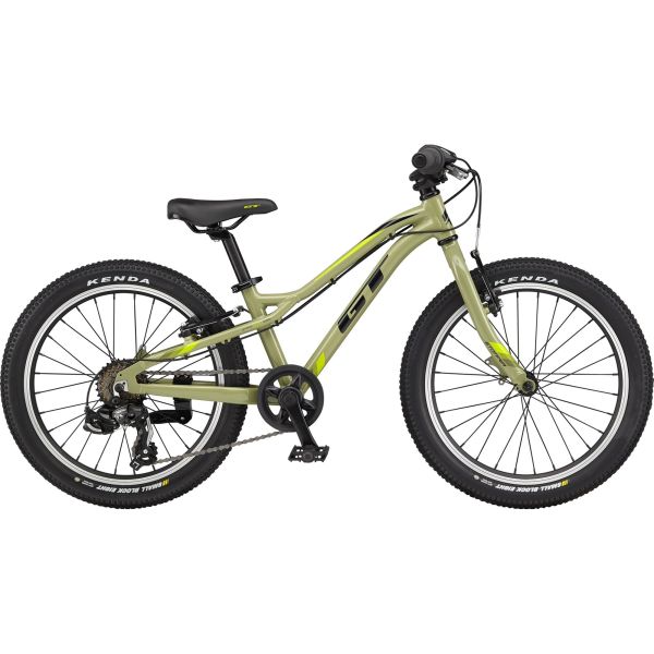 GT Stomper Ace Kids 20&#039;&#039; 2022 Mountain Bike - Moss Green
