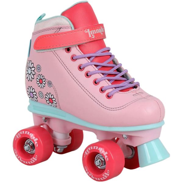 LMNADE Vibe Quad Roller Skates - Pink (Flowers)