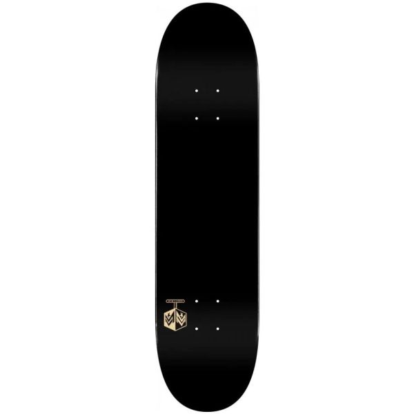 Mini Logo Chevron Detonator Birch #243 Skateboard Deck - Solid Black 8.25&#039;&#039;