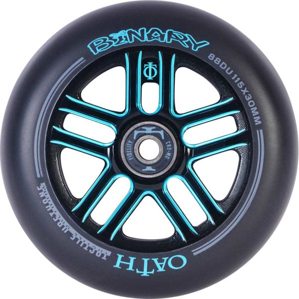Oath Binary Scooter Wheel 115mm - Black/Blue