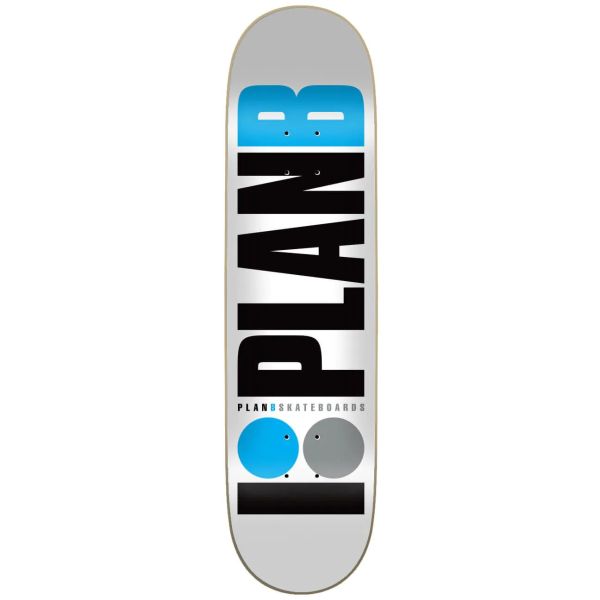 Plan B Team Skateboard Deck - Blue 8.25&#039;&#039;