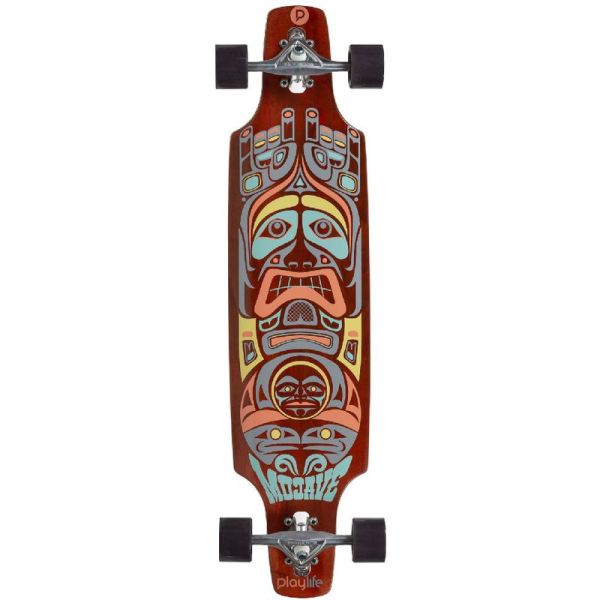 Playlife Drop Through Complete Longboard - Mojave 37.5&#039;&#039;