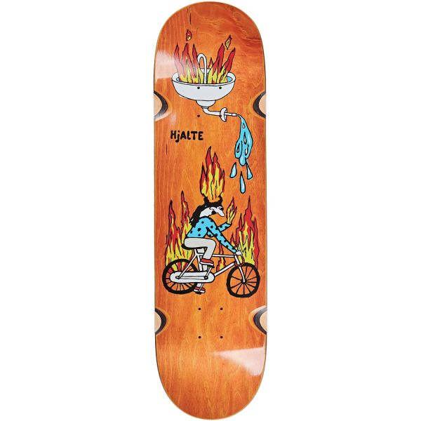 Polar Fire Ride (Wheel Well) Skateboard Deck - Hjalte Halberg 8.5&quot;