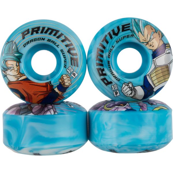 Primitive Dragon Ball Super 2 Survival Skateboard Wheels 52mm