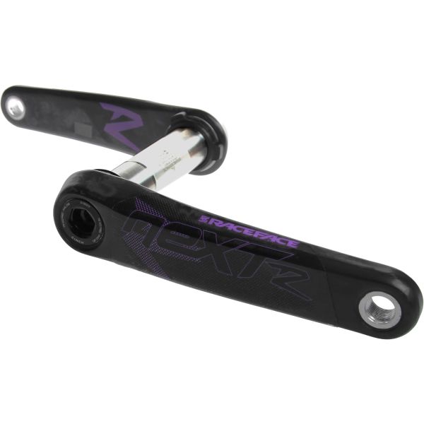 Race Face Carbon Next R 136mm Crank (Arms Only) - Purple 175mm