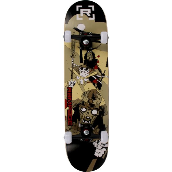 Rampage Zombie Samurai Complete Skateboard - 7.75&#039;&#039;