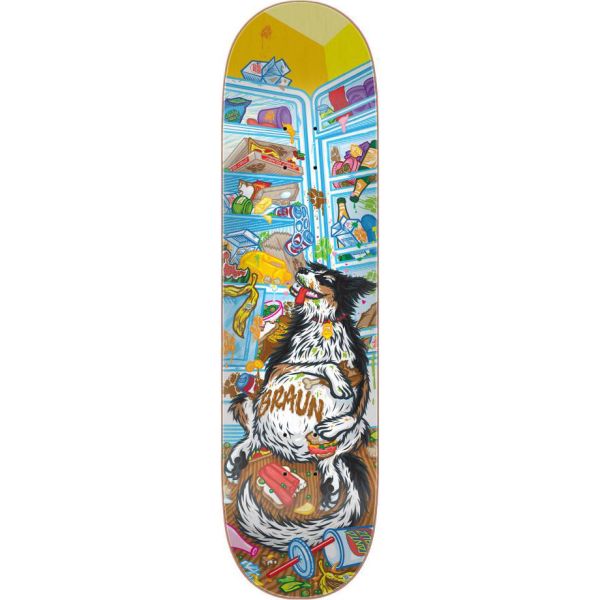 Santa Cruz Braun Munchies Everslick Skateboard Deck - 8.25&quot;