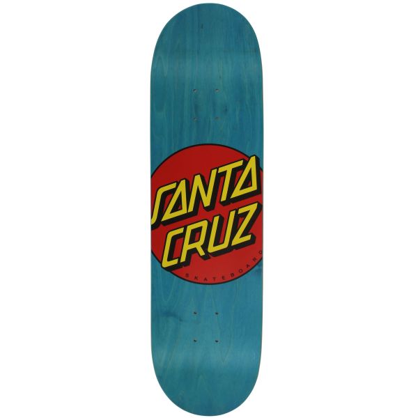 Santa Cruz Classic Dot Skateboard Deck - Blue 8.5&#039;&#039;