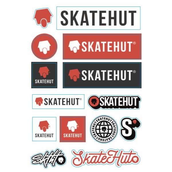 Skatehut Sticker Sheet
