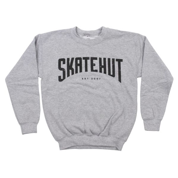 SkateHut Arc Kids Sweatshirt - Grey