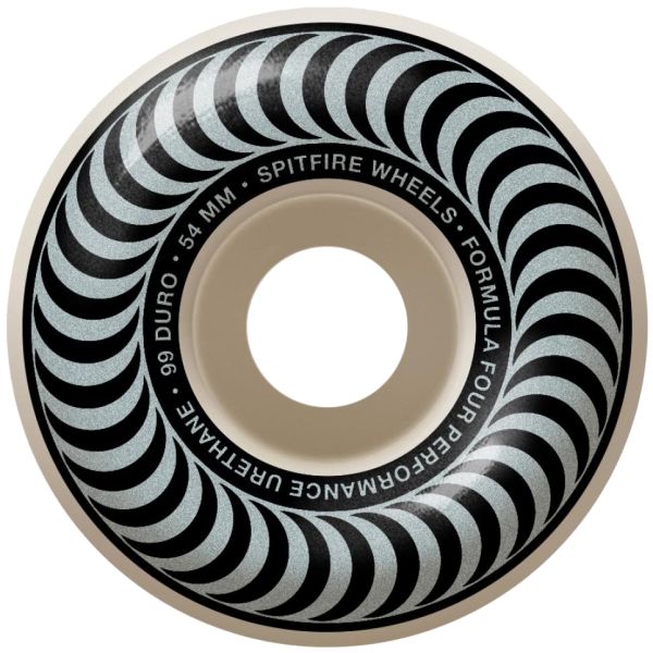 Spitfire Formula Four Classic 99a Skateboard Wheels - Silver 54mm (Pack of 4)