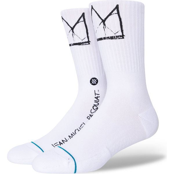 Stance x Basquiat JMB Signature Socks - White