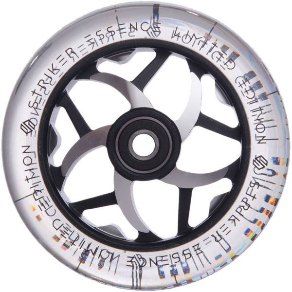 Striker Essence V3 Pro Scooter Wheel 110mm - Black/Clear PU