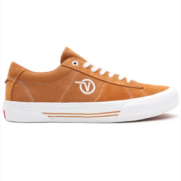 Vans Skate Sid Skate Shoes - Pumpkin/White