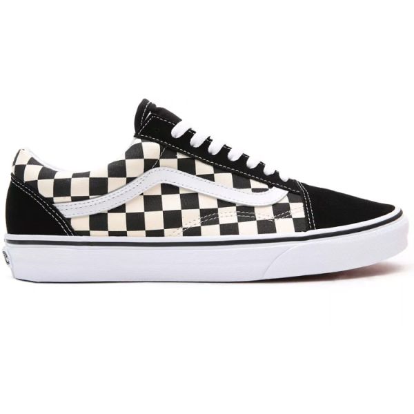 Vans Old Skool Skate Shoes - Black/White (Checkerboard)