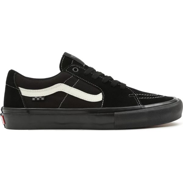 Vans Sk8-Low Skate Shoes - Black/Marshmallow