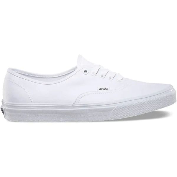 Vans Authentic Skate Shoes - True White