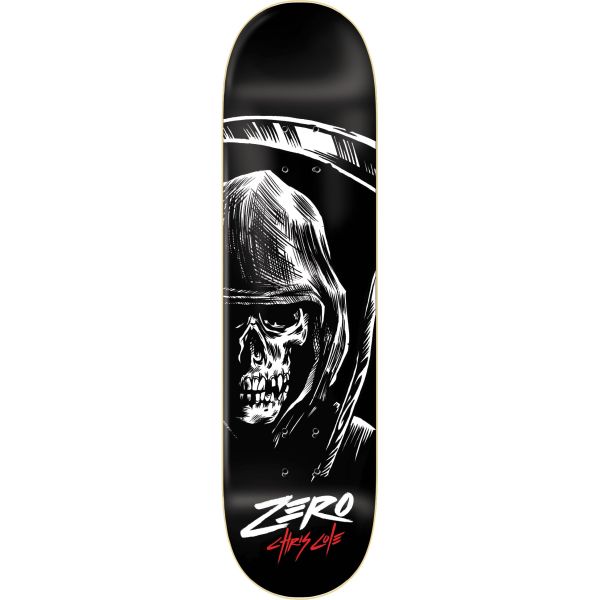 Zero Cole &#039;05 Reaper Skateboard Deck - Black 8.5&#039;&#039;
