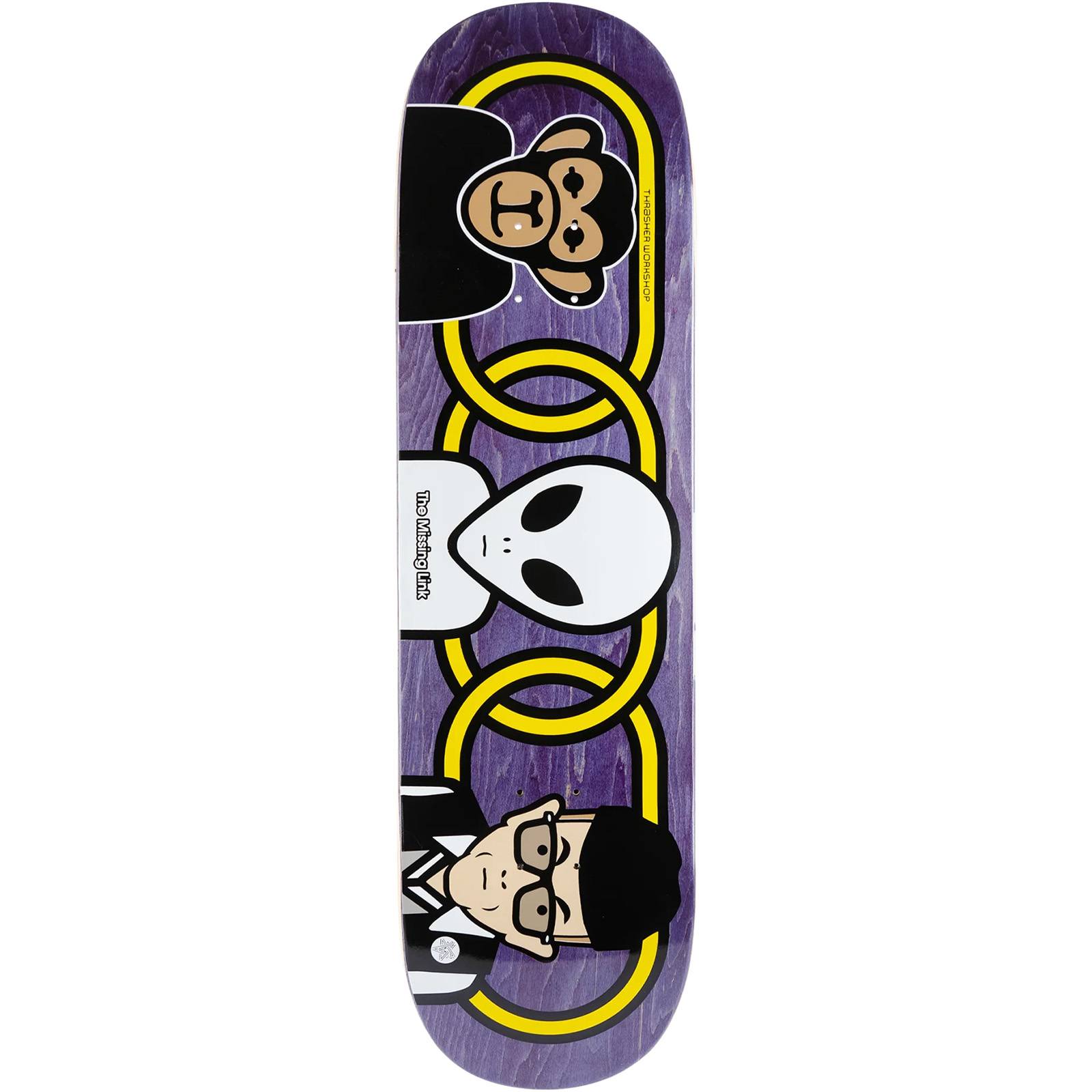 Alien Workshop x Thrasher Missing Link Skateboard Deck Phelps