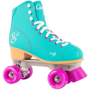 Candi Girl Sabina Quad Roller Skates - Mint/Purple