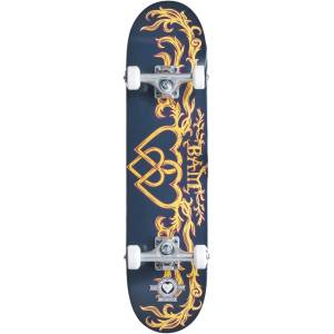 The Heart Supply Bam Margera Bamly Complete Skateboard - Blue 8"