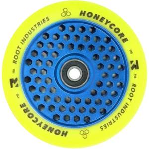 Root Honey Core Limited 110mm Scooter Wheel - Blue/Yellow