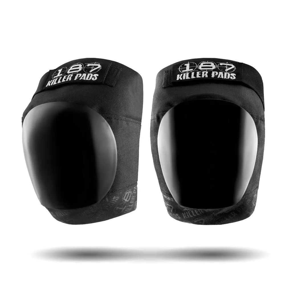187 Killer Pro Knee Pads - Black | SkateHut