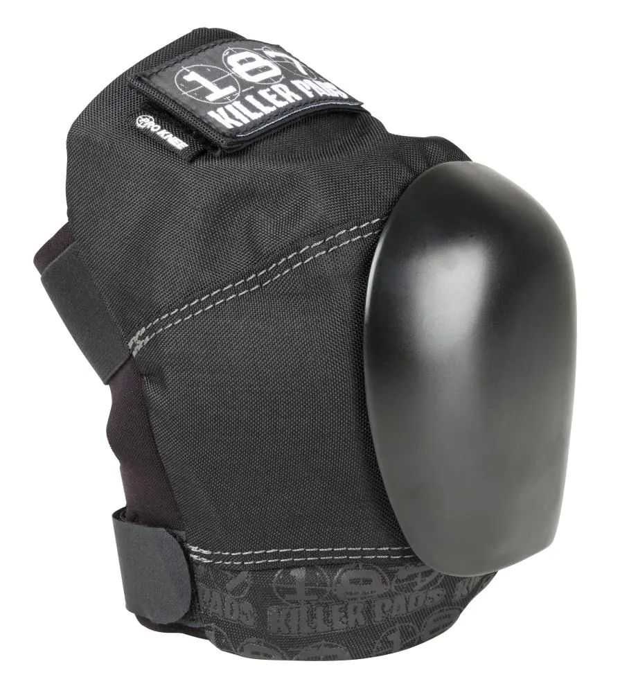 187 Killer Pro Knee Pads - Black | SkateHut