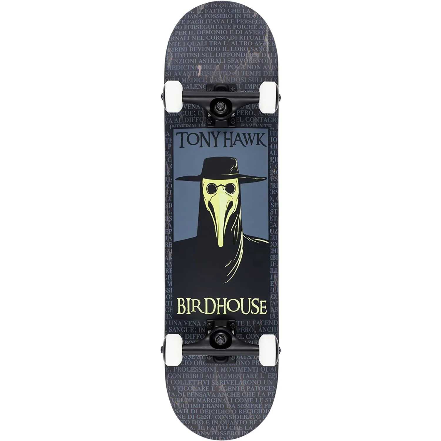 Birdhouse Stage 3 Plague Doctor Complete Skateboard - Black 8