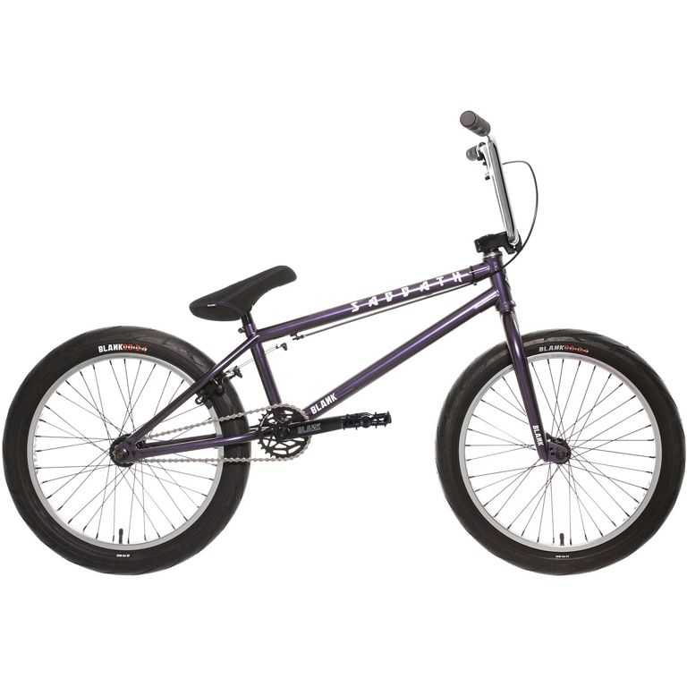 Blank Sabbath 20'' Complete BMX Nickle Purple SkateHut