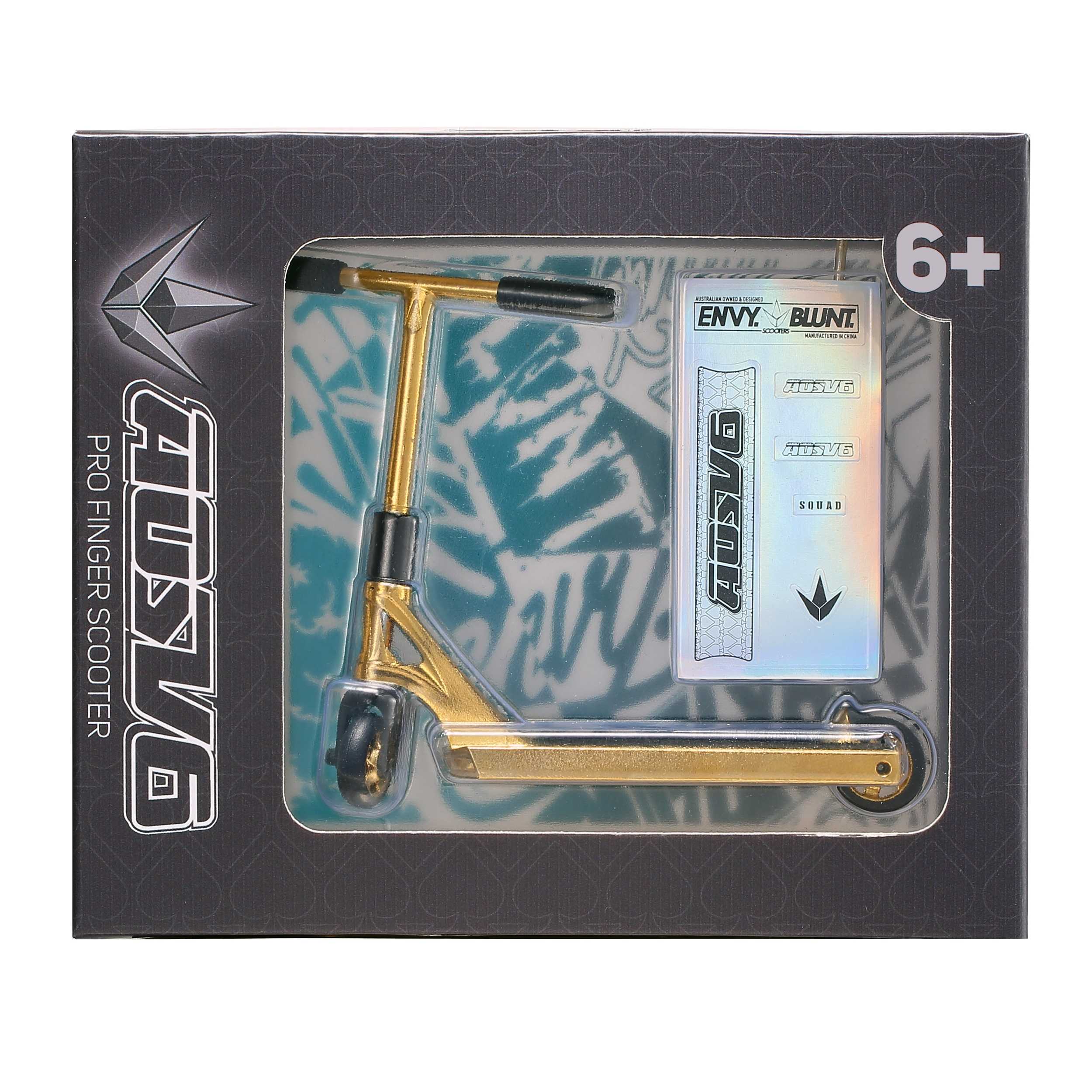 Blunt Envy AOSV6 Finger Scooter - Gold | SkateHut