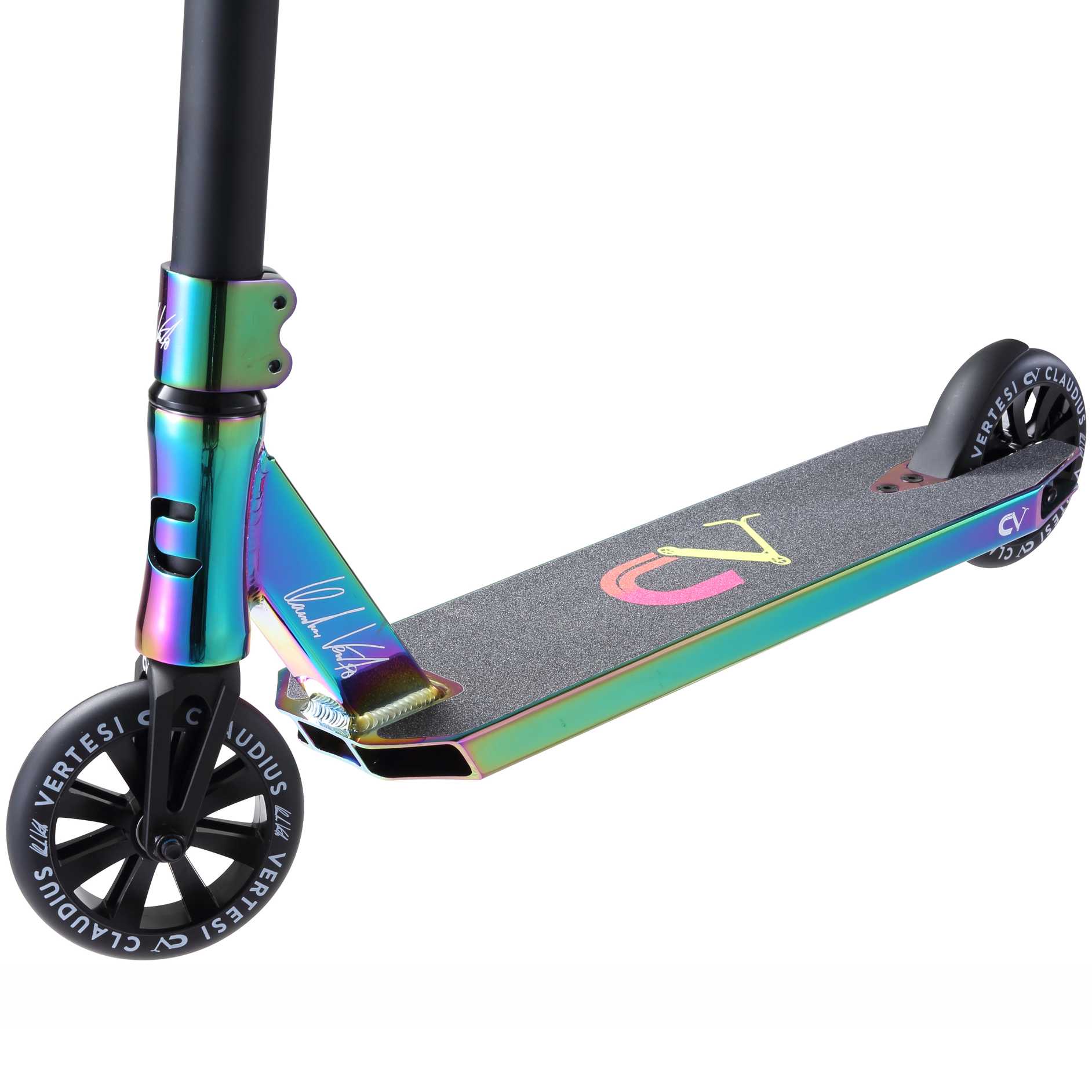 Claudius Vertesi Signature Stunt Scooter - Neochrome | SkateHut