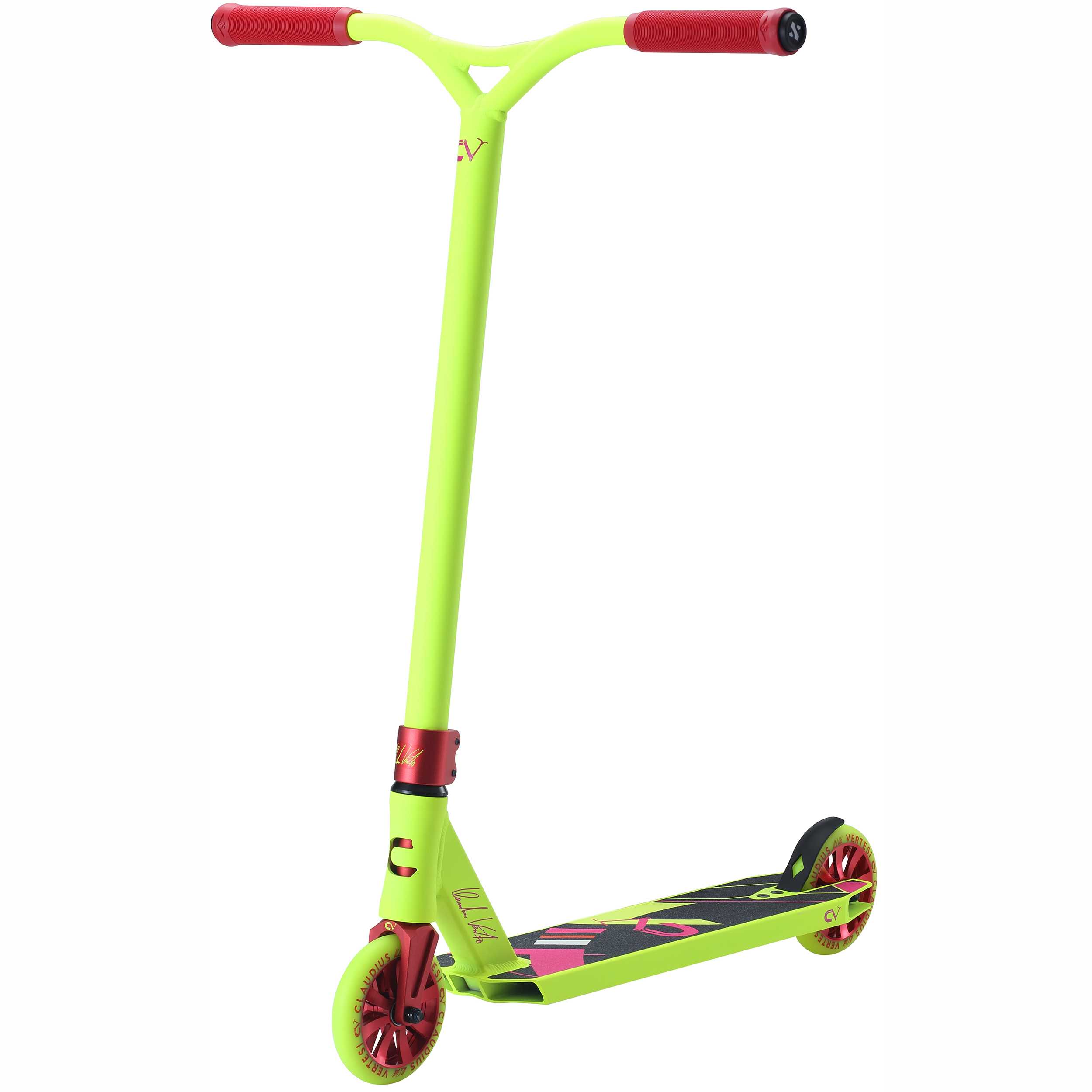 Claudius Vertesi Signature Stunt Scooter - Neon Yellow | SkateHut