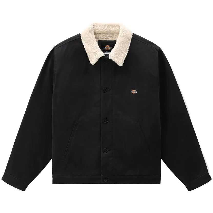 Dickies Duck Canvas Chore Coat - Black | SkateHut