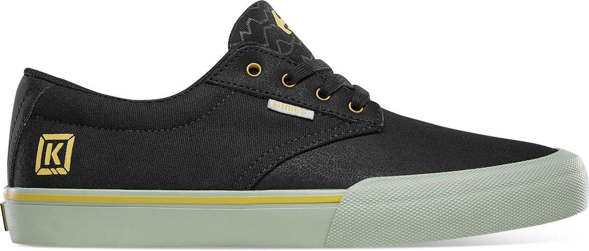 Etnies x Kink Jameson Vulc BMX Skate Shoes - Black - Nathan