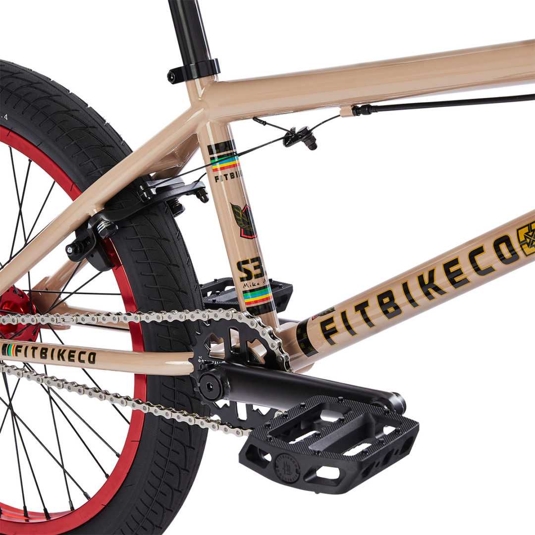 FIT BMX ストリートバイク MIKE AITKEN USA MADE Fit 2021 Series One 20.75'' Aitken Complete BMX - Tan | SkateHut