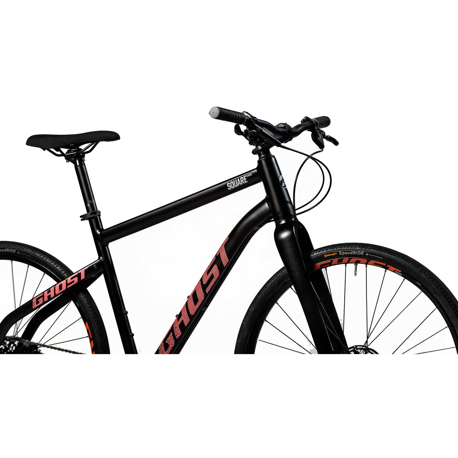 Ghost Square Cross Essential AL W Urban Hybrid Bike - Darksilver