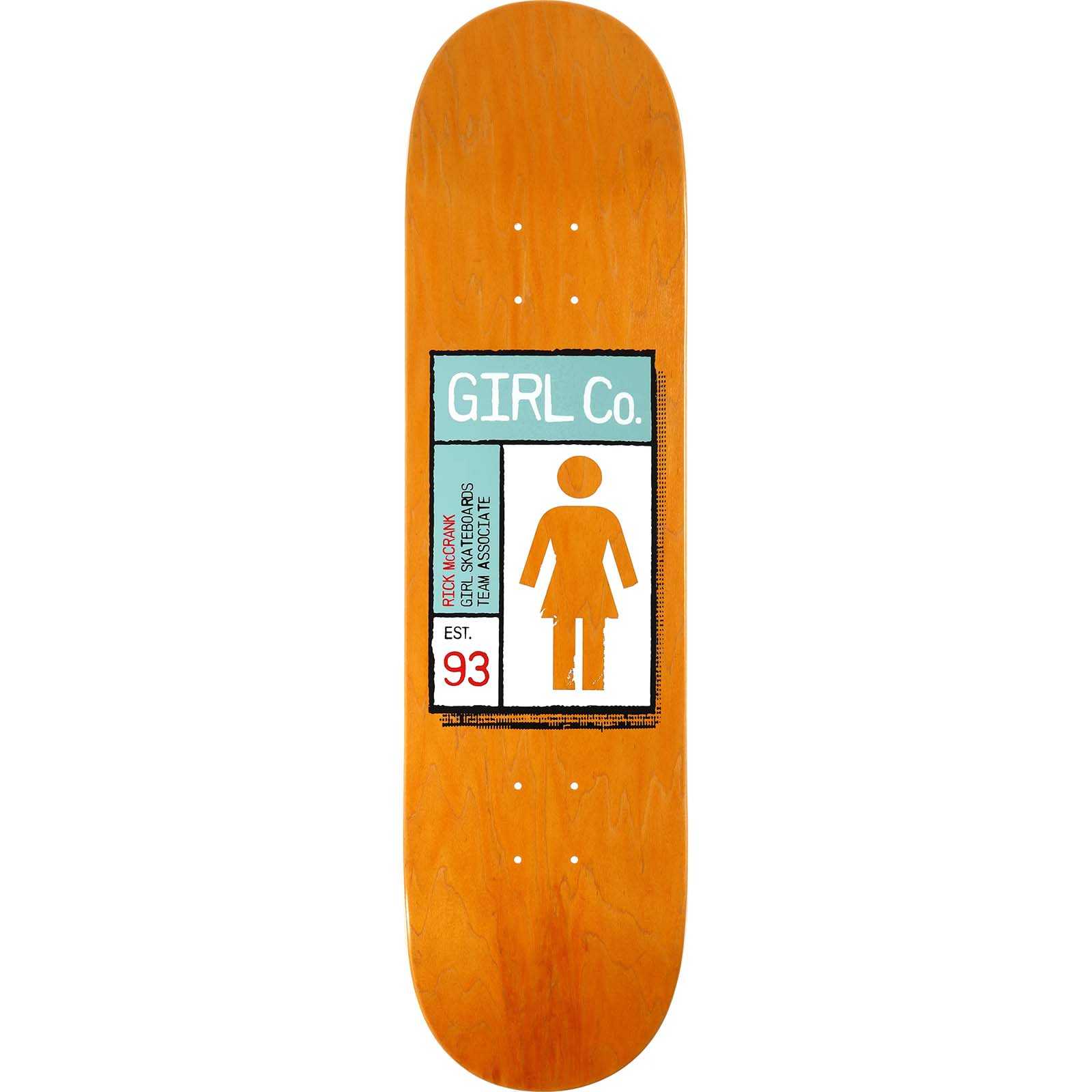 Girl Gridbox Skateboard Deck - McCrank 8.5