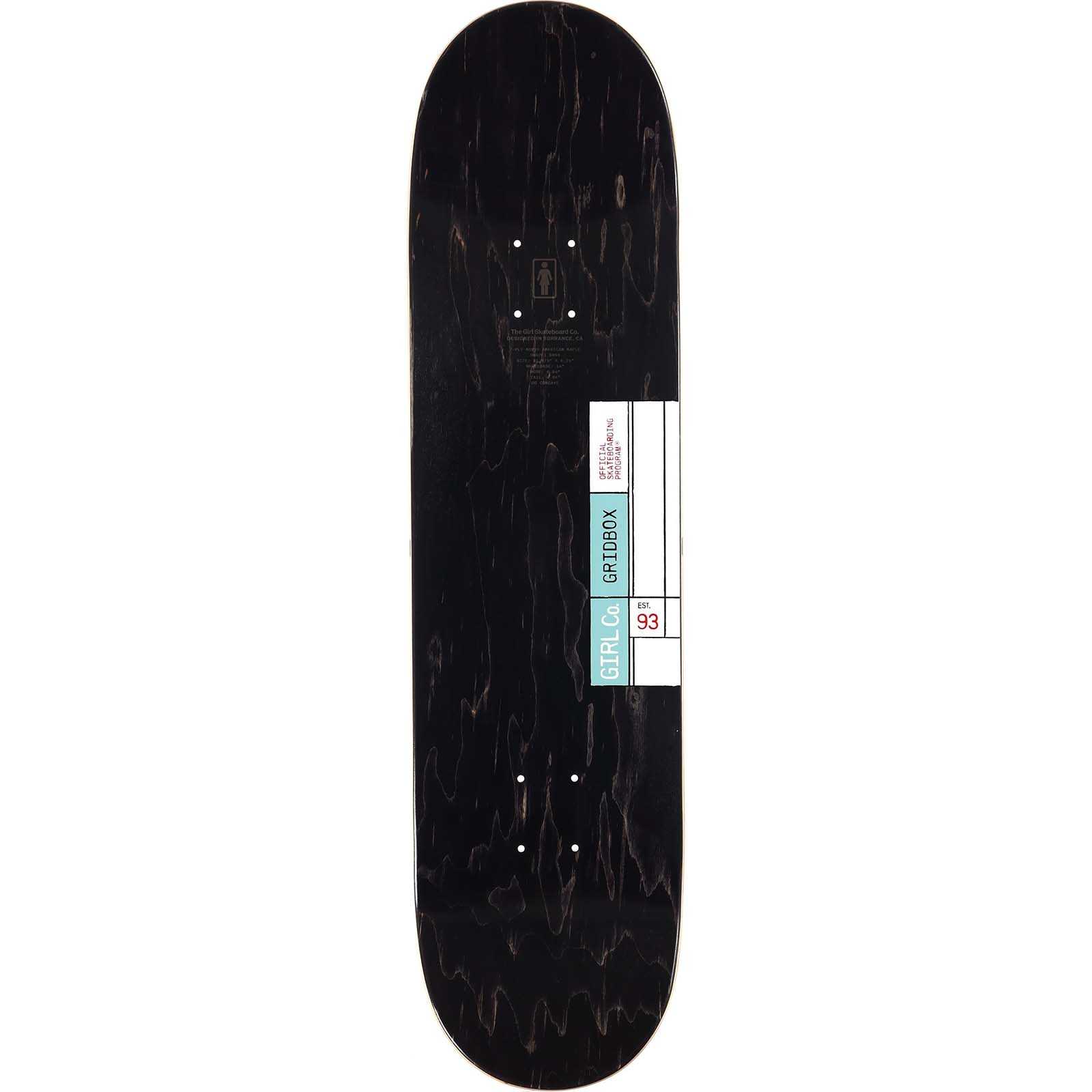 Girl Gridbox Skateboard Deck - McCrank 8.5
