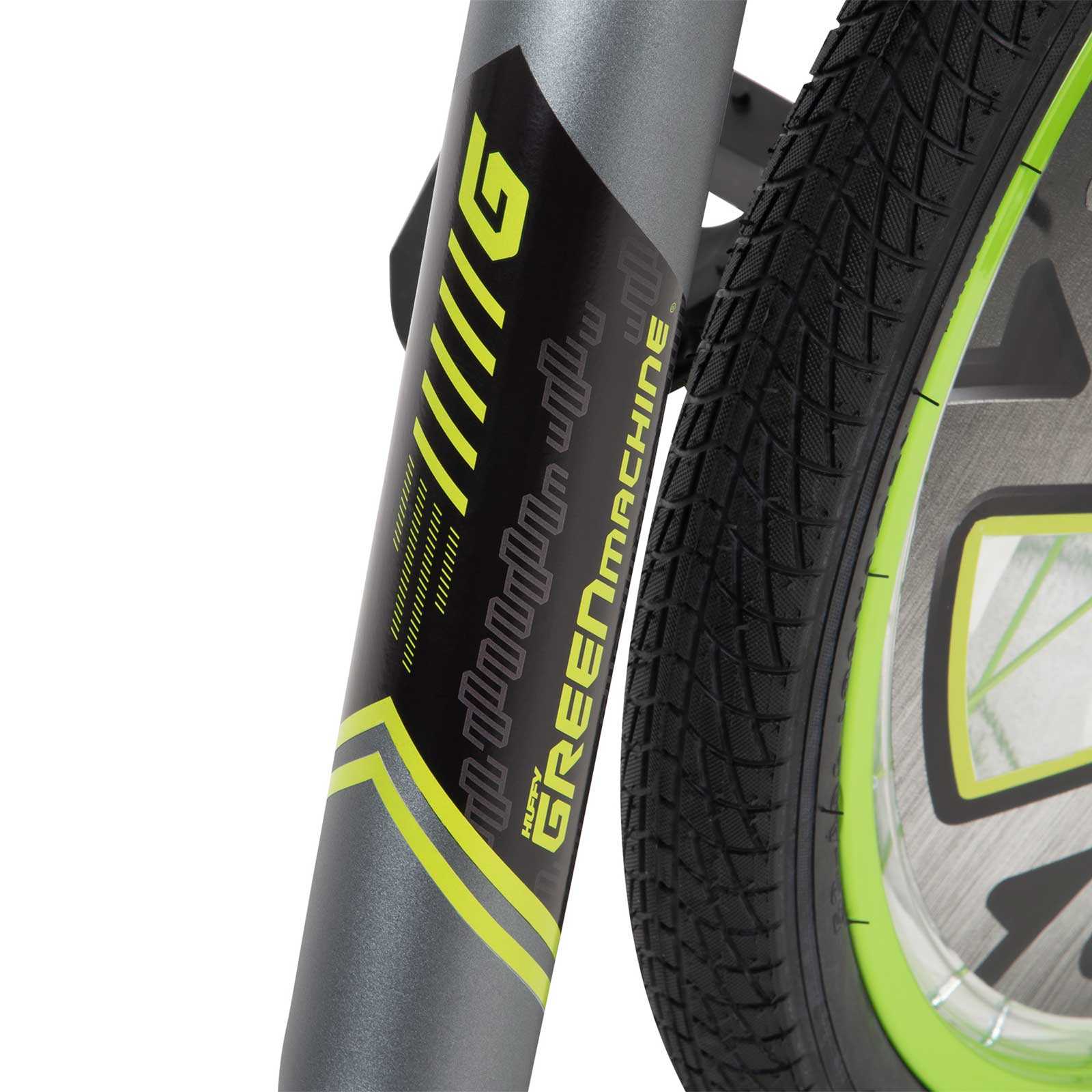 Huffy Green Machine Trike - Black/Lime | SkateHut