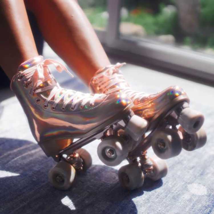 IMPALA QUAD PATINS à Roulettes Artistique Retro Damen - Poudré Bleu EUR