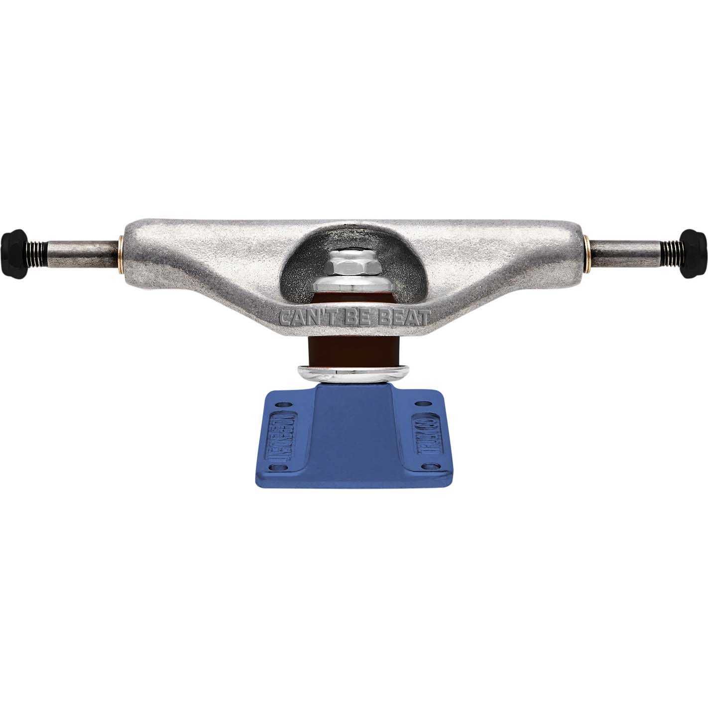 Independent Stage 11 Can't Be Beat Skateboard Trucks - Silver/Blue