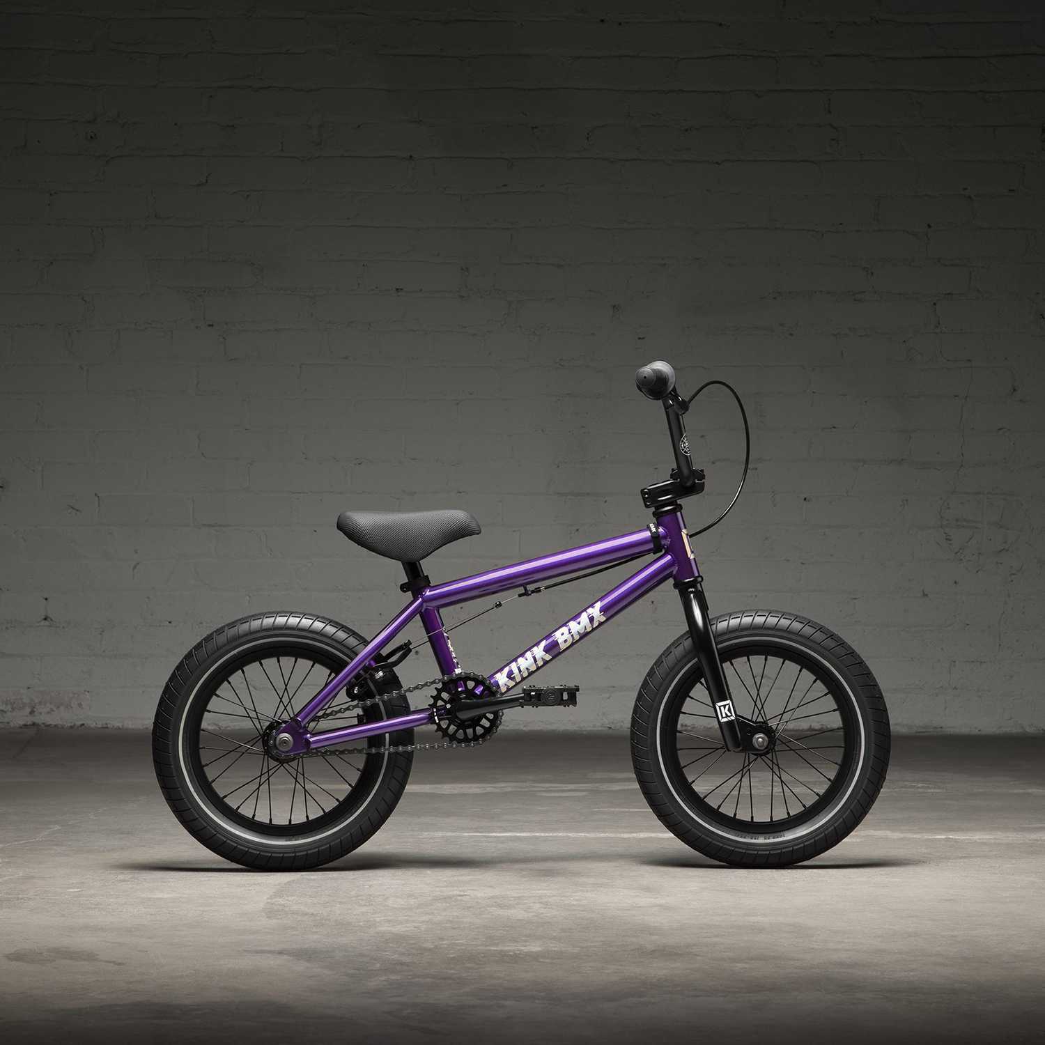 Kink Pump 14'' 2022 Complete BMX - Gloss Digital Purple | SkateHut