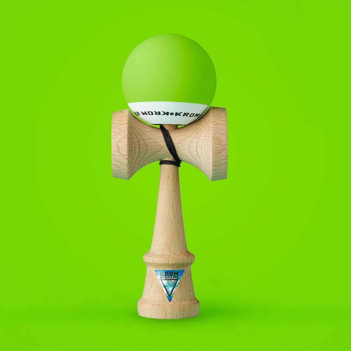 Krom Pop Kendama - Lime Green | SkateHut
