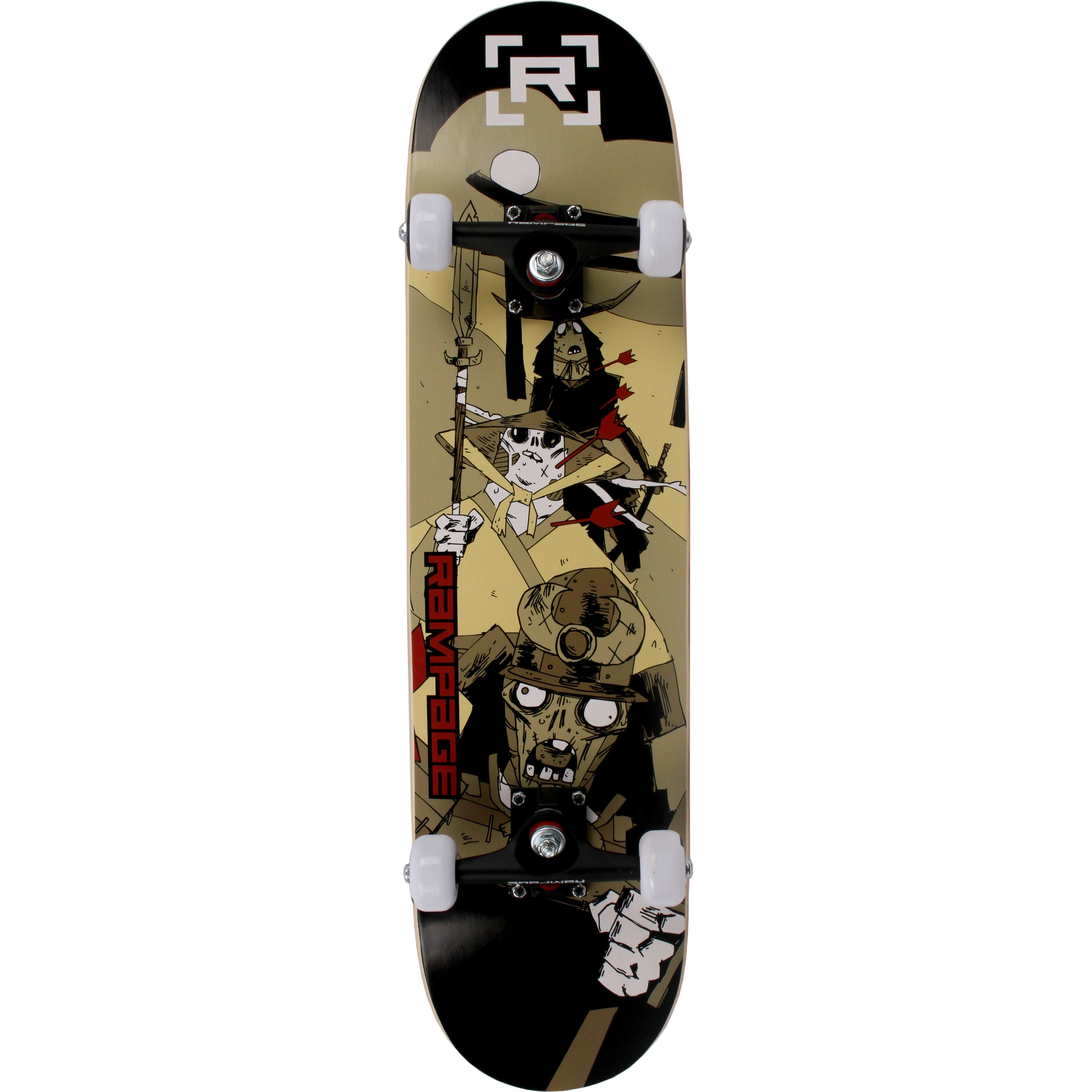 HEAVY SKATEBOARD コンプリート Rampage Zombie Samurai Complete Skateboard - 7.75'' | SkateHut